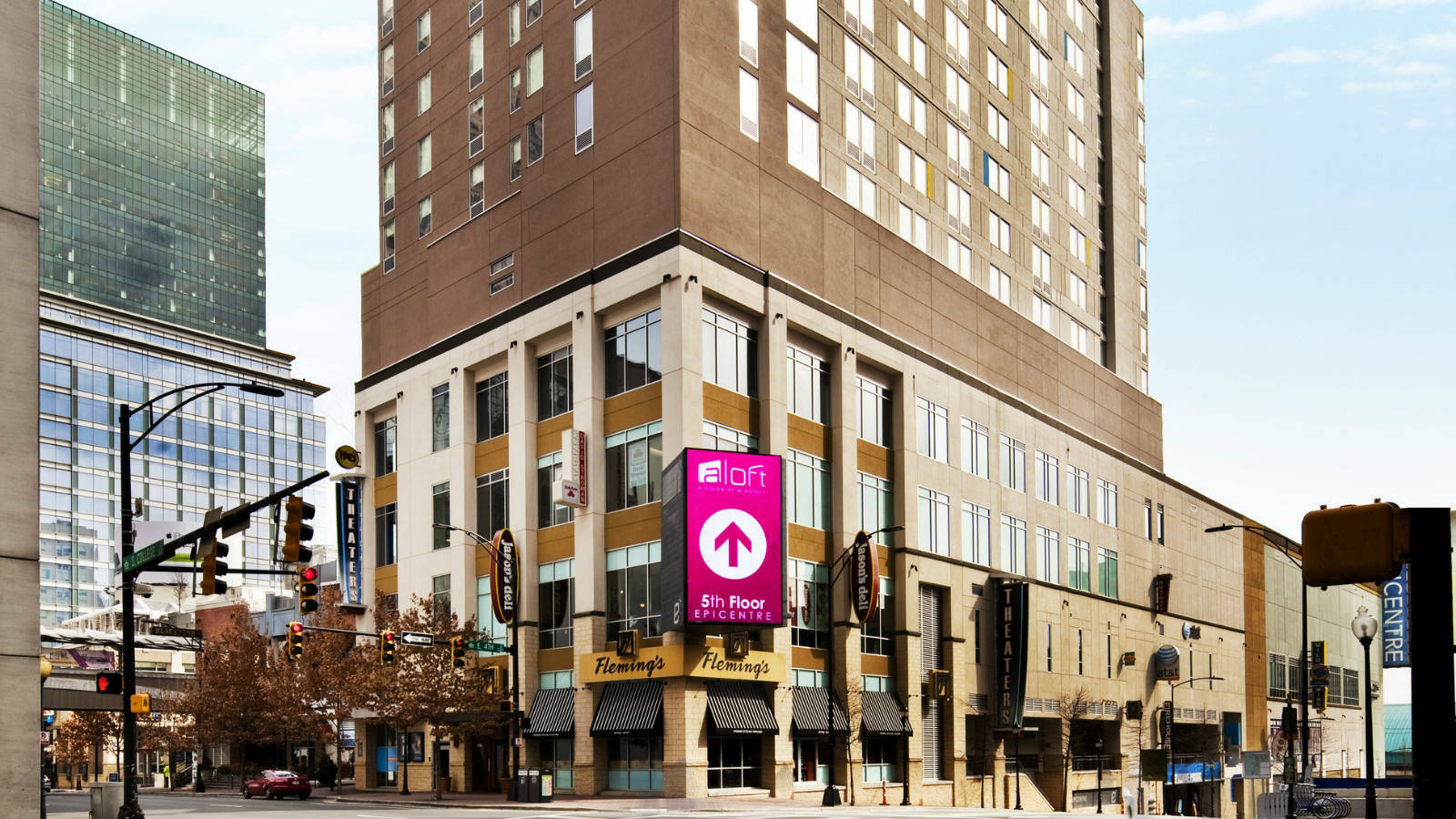 Aloft Charlotte City Center Eksteriør bilde