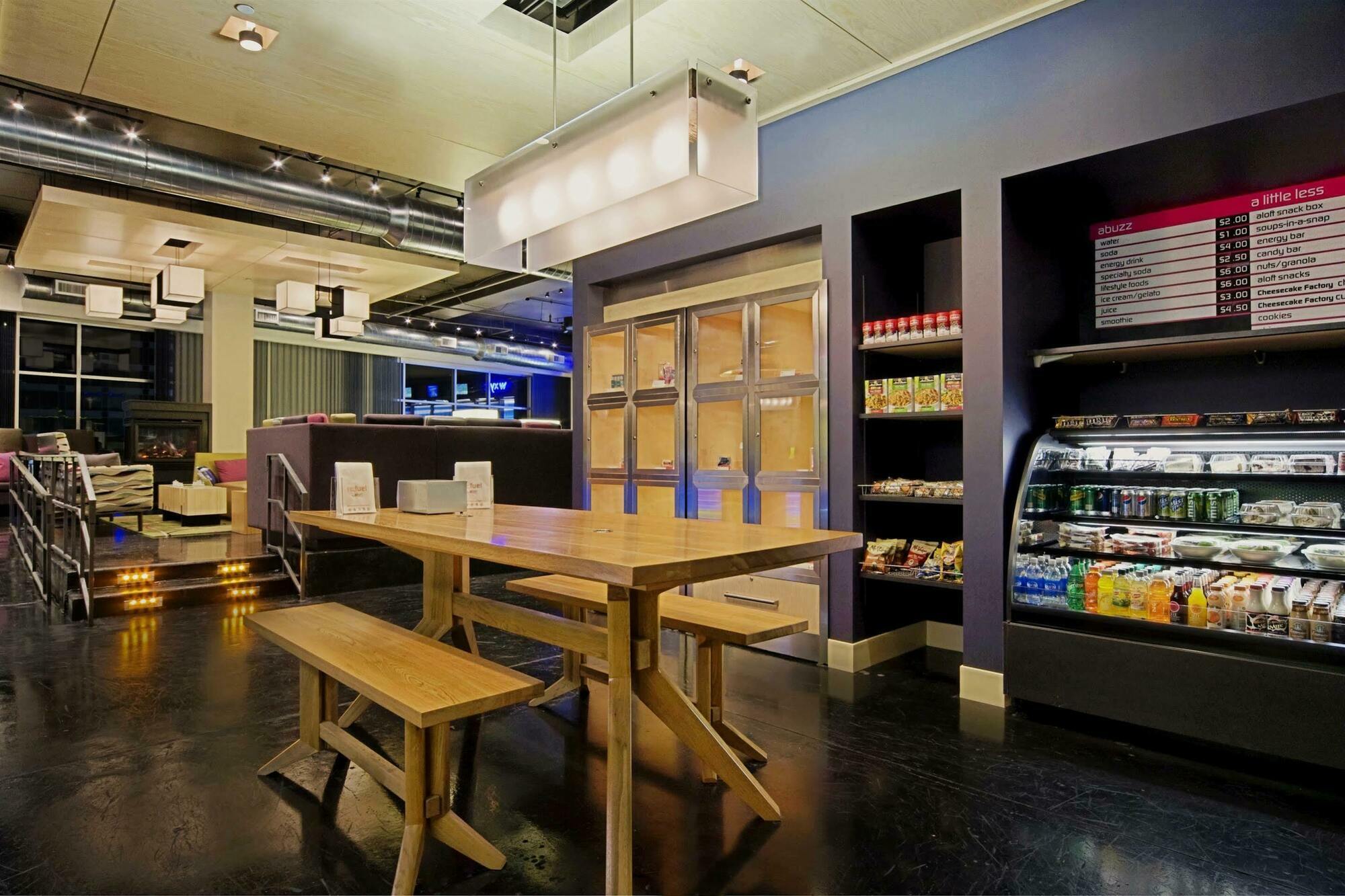 Aloft Charlotte City Center Restaurant bilde